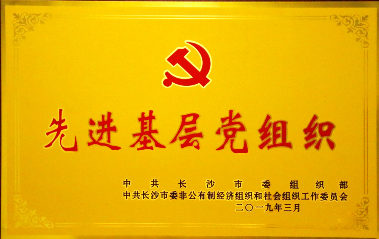 兩爭一創(chuàng)引領，五化建設保障，黨支部榮獲長沙市“先進基層黨組織”稱號